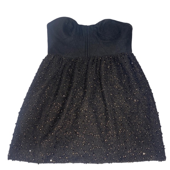 MM COUTURE STRAPLESS COCKTAIL DRESS - Picture 1 of 6